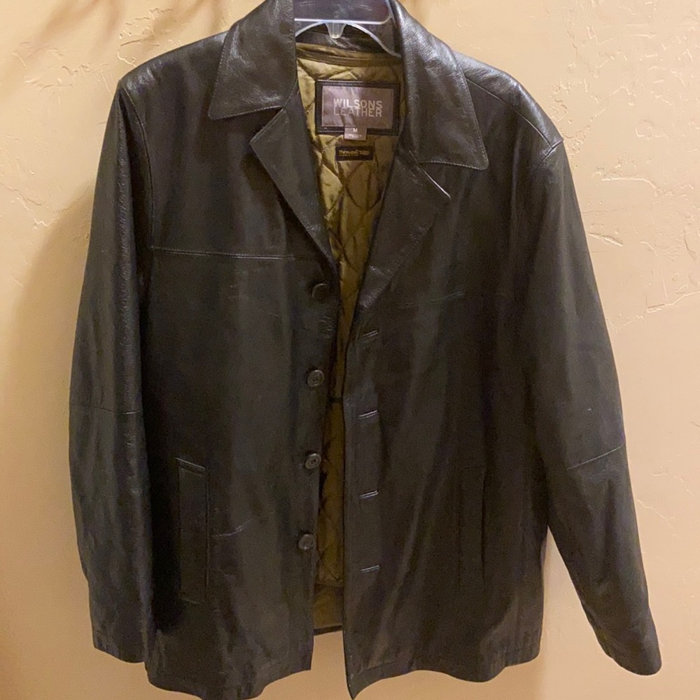 Men’s Wilson Leather Coat